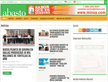 Tablet Screenshot of abasto.com